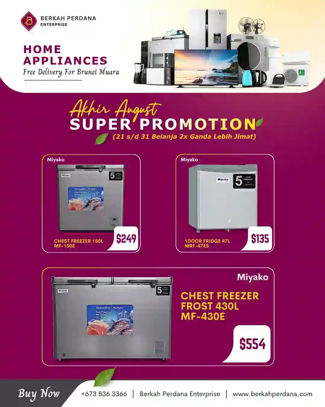 Berkah Perdana Enterprise home appliance product 11