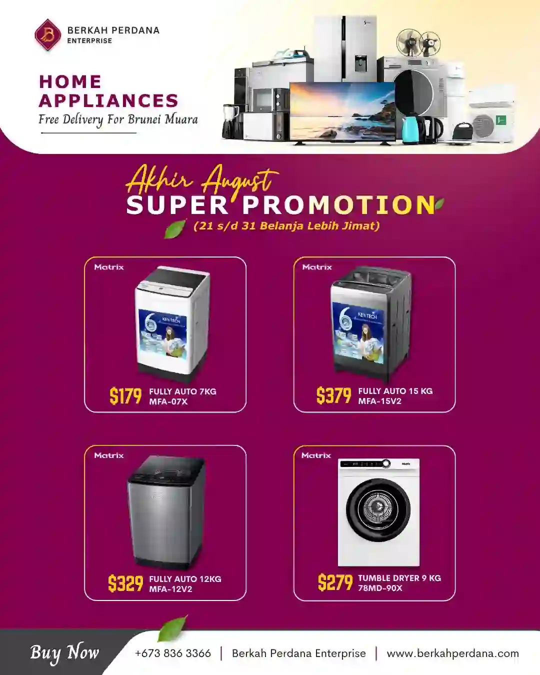 Berkah Perdana Enterprise home appliance product 12