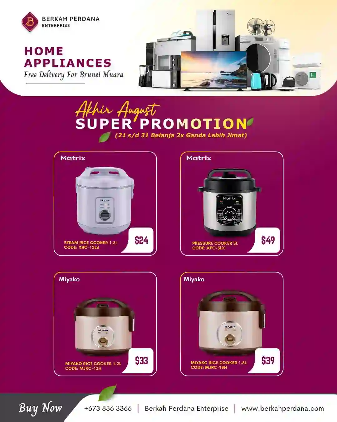 Berkah Perdana Enterprise home appliance product 14
