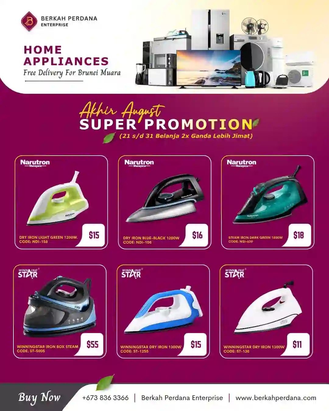 Berkah Perdana Enterprise home appliance product 22