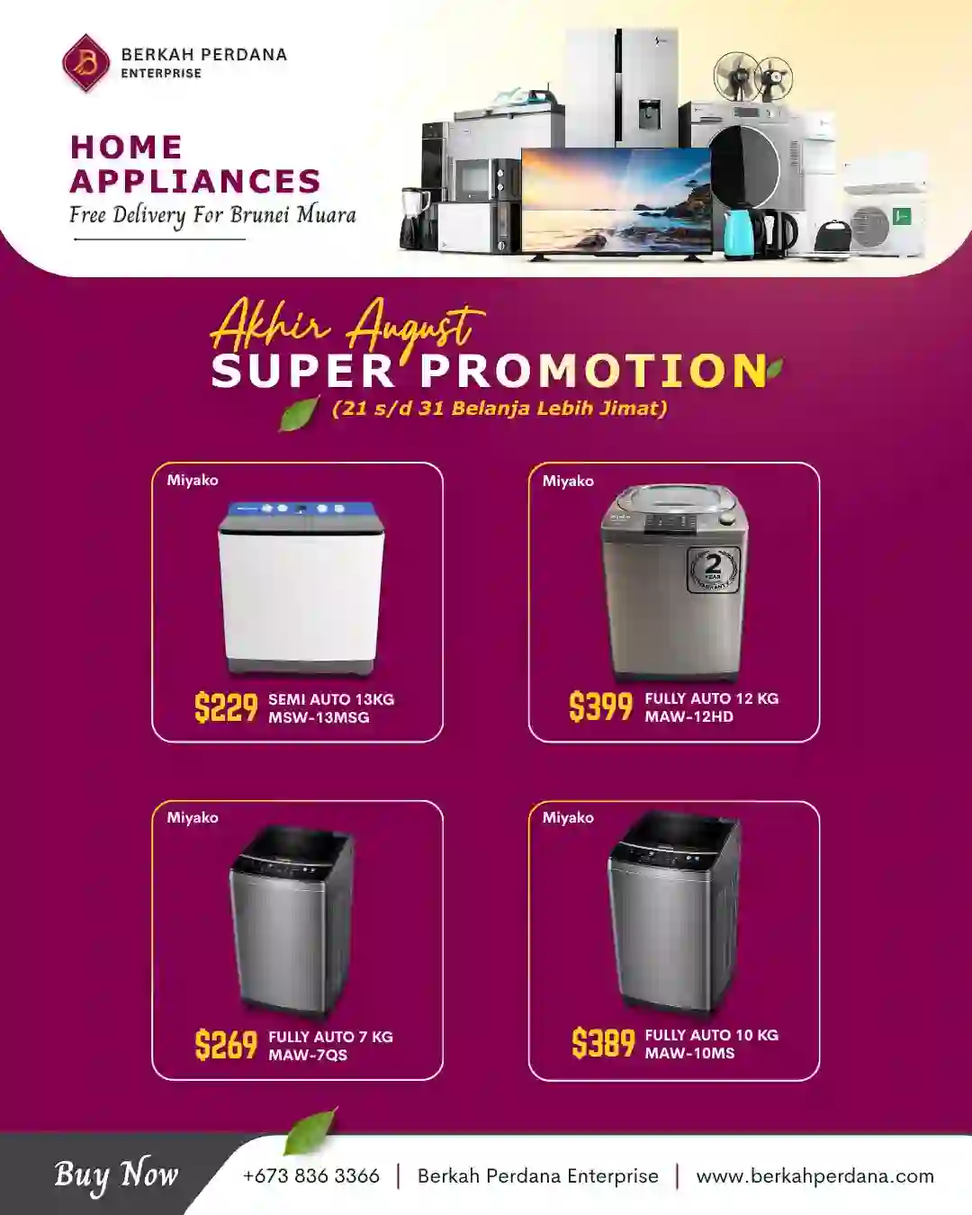 Berkah Perdana Enterprise home appliance product 4