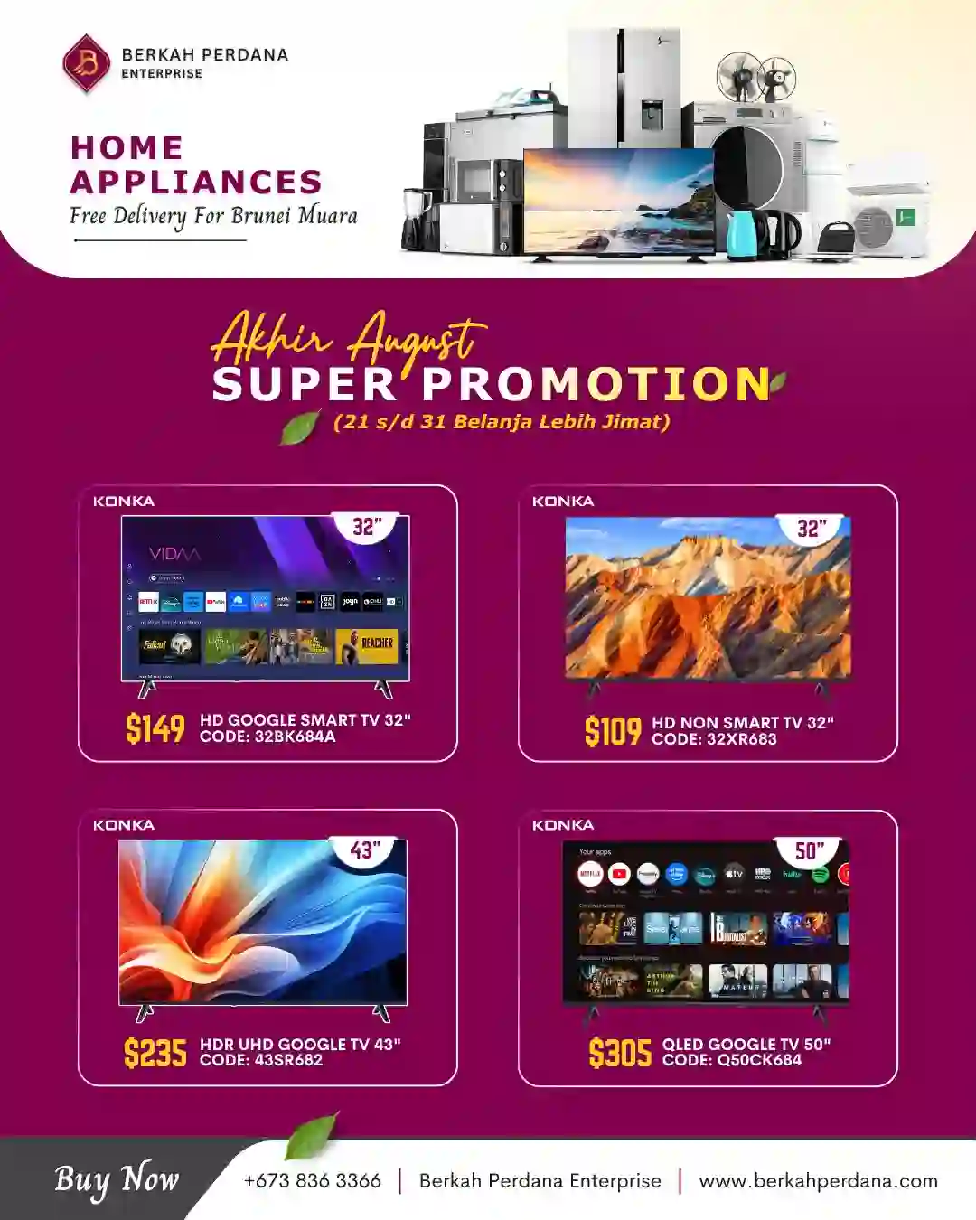 Berkah Perdana Enterprise home appliance product 6