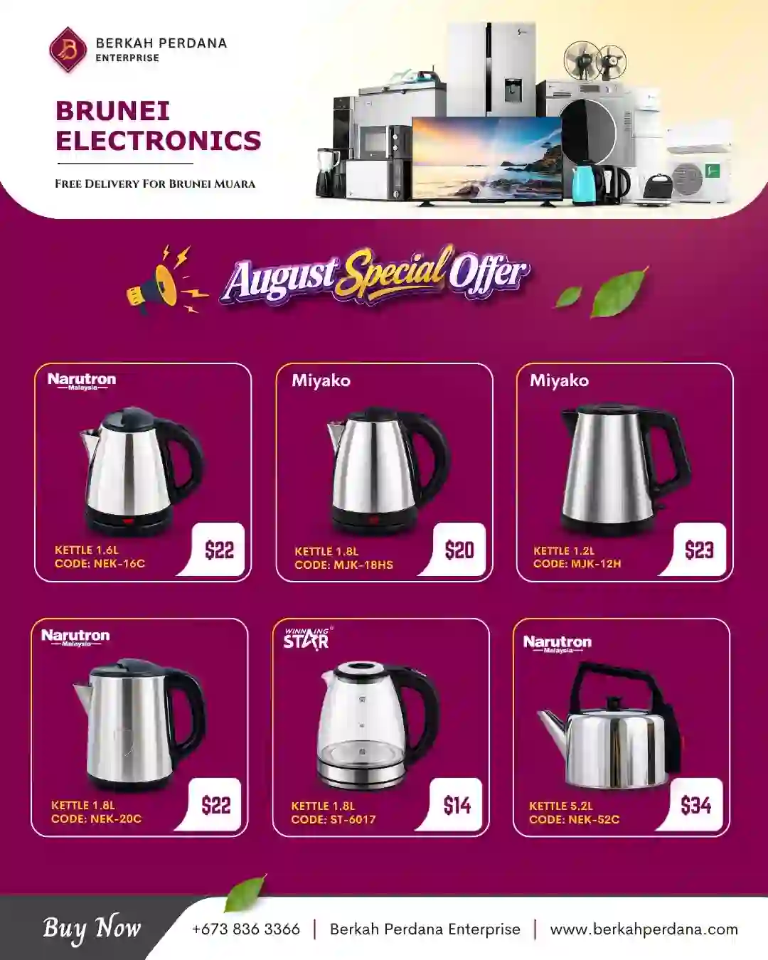 Narutron Miyako & Winningstar Kettle